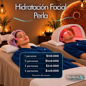 💧 Hidratación Facial Perla: ✨ Diseñada para restaurar la humedad natural de la piel, brindando suavidad, frescura y luminosidad. 👤 Ideal para: pieles secas, deshidratadas o apagadas.