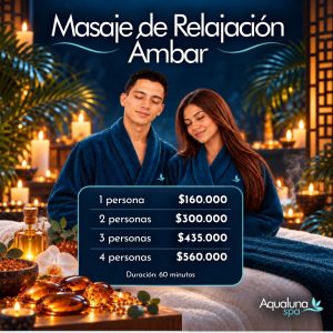 💛 Relajación Ámbar: ✨ Un masaje suave y armónico que recorre todo el cuerpo con movimientos envolventes, diseñado para inducir calma y descanso profundo. 🌿 El ámbar simboliza protección y tranquilidad interior, ayudando a disipar el estrés emocional y a recuperar la serenidad. 👤 Ideal para: quienes buscan liberar tensiones leves, reconectar con su calma natural y disfrutar un momento de paz. 🕐 Duración: 60 min